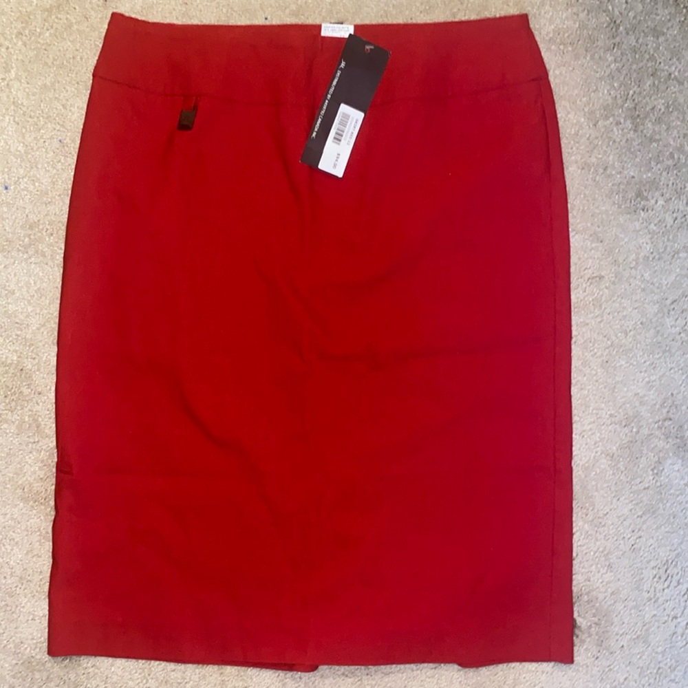 - Nwt red pencil skirt! Built in tummy control 😍